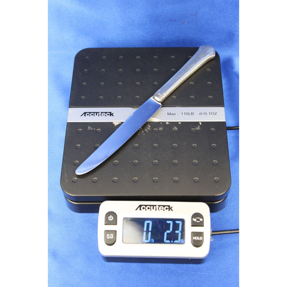 Towle Sterling Hollow Knife Delicate Pattern "Chippendale" No Mono 8 3/4" - Picture 5 of 5